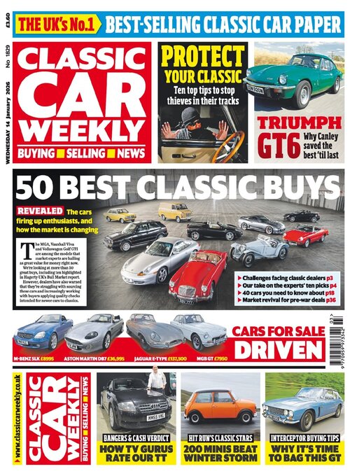 Title details for Classic Car Weekly by H BAUER PUBLISHING LIMITED - Available